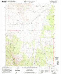 Indian Peaks Utah Historical topographic map, 1:24000 scale, 7.5 X 7.5 Minute, Year 1998