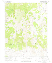 Indian Springs Utah Historical topographic map, 1:24000 scale, 7.5 X 7.5 Minute, Year 1955