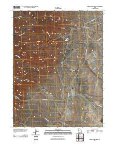 Indian Farm Creek Utah Historical topographic map, 1:24000 scale, 7.5 X 7.5 Minute, Year 2011