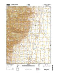 Indian Farm Creek Utah Current topographic map, 1:24000 scale, 7.5 X 7.5 Minute, Year 2014