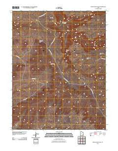 Indian Head Pass Utah Historical topographic map, 1:24000 scale, 7.5 X 7.5 Minute, Year 2011