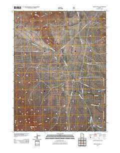 Indian Peaks Utah Historical topographic map, 1:24000 scale, 7.5 X 7.5 Minute, Year 2011