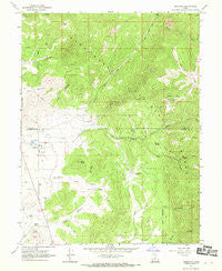 Indianola Utah Historical topographic map, 1:24000 scale, 7.5 X 7.5 Minute, Year 1967