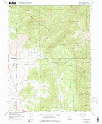 Indianola Utah Historical topographic map, 1:24000 scale, 7.5 X 7.5 Minute, Year 1967