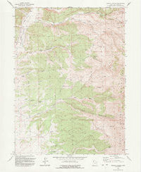 Ingham Canyon Utah Historical topographic map, 1:24000 scale, 7.5 X 7.5 Minute, Year 1991