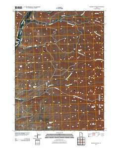 Ingham Canyon Utah Historical topographic map, 1:24000 scale, 7.5 X 7.5 Minute, Year 2011