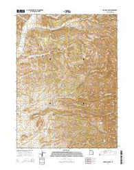 Ingham Canyon Utah Current topographic map, 1:24000 scale, 7.5 X 7.5 Minute, Year 2014
