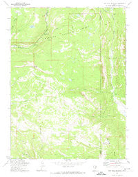 Iron Mine Mountain Utah Historical topographic map, 1:24000 scale, 7.5 X 7.5 Minute, Year 1972