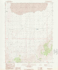 Iron Mine Pass Utah Historical topographic map, 1:24000 scale, 7.5 X 7.5 Minute, Year 1989