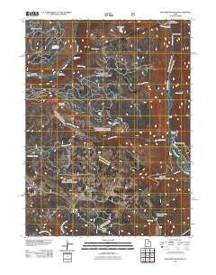 Iron Mine Mountain Utah Historical topographic map, 1:24000 scale, 7.5 X 7.5 Minute, Year 2011
