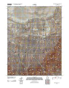 Iron Mine Pass Utah Historical topographic map, 1:24000 scale, 7.5 X 7.5 Minute, Year 2010