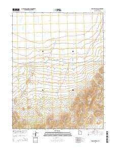 Iron Mine Pass Utah Current topographic map, 1:24000 scale, 7.5 X 7.5 Minute, Year 2014