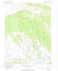 Island Park Utah Historical topographic map, 1:24000 scale, 7.5 X 7.5 Minute, Year 1955
