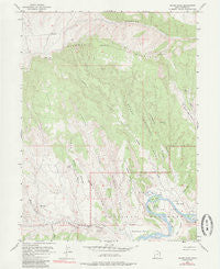 Island Park Utah Historical topographic map, 1:24000 scale, 7.5 X 7.5 Minute, Year 1955