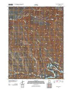 Island Park Utah Historical topographic map, 1:24000 scale, 7.5 X 7.5 Minute, Year 2011