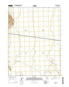 Jackson Utah Current topographic map, 1:24000 scale, 7.5 X 7.5 Minute, Year 2014