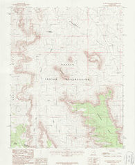 Jacobs Monument Utah Historical topographic map, 1:24000 scale, 7.5 X 7.5 Minute, Year 1987