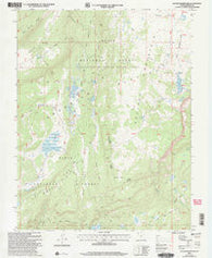 Jacobs Reservoir Utah Historical topographic map, 1:24000 scale, 7.5 X 7.5 Minute, Year 2002