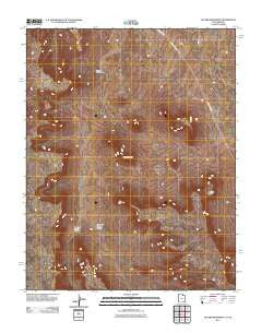Jacobs Monument Utah Historical topographic map, 1:24000 scale, 7.5 X 7.5 Minute, Year 2011