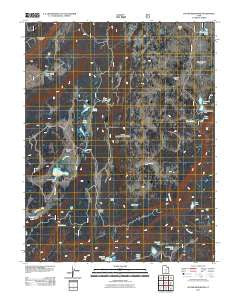 Jacobs Reservoir Utah Historical topographic map, 1:24000 scale, 7.5 X 7.5 Minute, Year 2011