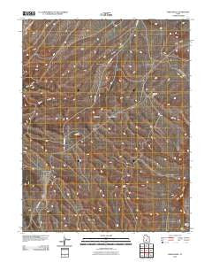 Jakes Knoll Utah Historical topographic map, 1:24000 scale, 7.5 X 7.5 Minute, Year 2010