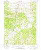 James Peak Utah Historical topographic map, 1:24000 scale, 7.5 X 7.5 Minute, Year 1955