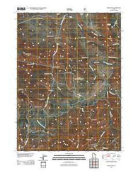 James Peak Utah Historical topographic map, 1:24000 scale, 7.5 X 7.5 Minute, Year 2011