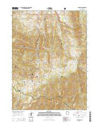 James Peak Utah Current topographic map, 1:24000 scale, 7.5 X 7.5 Minute, Year 2014