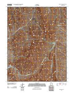Jarvis Peak Utah Historical topographic map, 1:24000 scale, 7.5 X 7.5 Minute, Year 2011