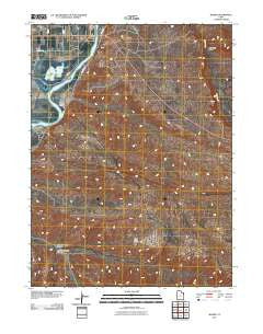 Jensen Utah Historical topographic map, 1:24000 scale, 7.5 X 7.5 Minute, Year 2011