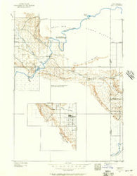 Jensen Utah Historical topographic map, 1:125000 scale, 30 X 30 Minute, Year 1907