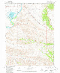 Jensen Utah Historical topographic map, 1:24000 scale, 7.5 X 7.5 Minute, Year 1965