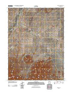 Jericho Utah Historical topographic map, 1:24000 scale, 7.5 X 7.5 Minute, Year 2010