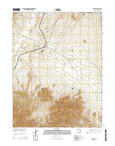 Jericho Utah Current topographic map, 1:24000 scale, 7.5 X 7.5 Minute, Year 2014