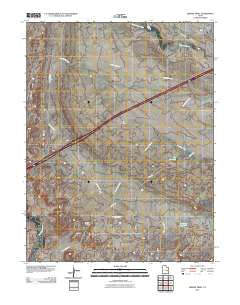 Jessies Twist Utah Historical topographic map, 1:24000 scale, 7.5 X 7.5 Minute, Year 2011