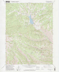 Jimmies Point Utah Historical topographic map, 1:24000 scale, 7.5 X 7.5 Minute, Year 1994