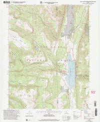 Joes Valley Reservoir Utah Historical topographic map, 1:24000 scale, 7.5 X 7.5 Minute, Year 2001