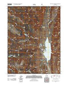 Joes Valley Reservoir Utah Historical topographic map, 1:24000 scale, 7.5 X 7.5 Minute, Year 2011