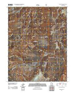 Johns Peak Utah Historical topographic map, 1:24000 scale, 7.5 X 7.5 Minute, Year 2011