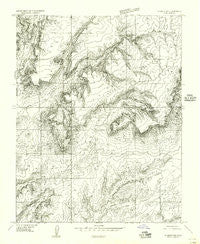 Johnson NE Utah Historical topographic map, 1:24000 scale, 7.5 X 7.5 Minute, Year 1954