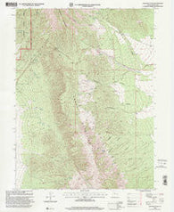 Johnson Pass Utah Historical topographic map, 1:24000 scale, 7.5 X 7.5 Minute, Year 1998