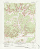 Johnson Utah Historical topographic map, 1:62500 scale, 15 X 15 Minute, Year 1954