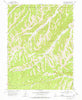 Jones Hollow Utah Historical topographic map, 1:24000 scale, 7.5 X 7.5 Minute, Year 1968