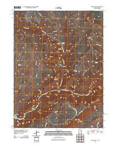 Jones Hole Utah Historical topographic map, 1:24000 scale, 7.5 X 7.5 Minute, Year 2011
