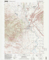 Jordan Narrows Utah Historical topographic map, 1:24000 scale, 7.5 X 7.5 Minute, Year 1993
