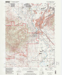 Jordan Narrows Utah Historical topographic map, 1:24000 scale, 7.5 X 7.5 Minute, Year 1999