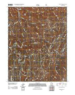 Joseph Peak Utah Historical topographic map, 1:24000 scale, 7.5 X 7.5 Minute, Year 2011