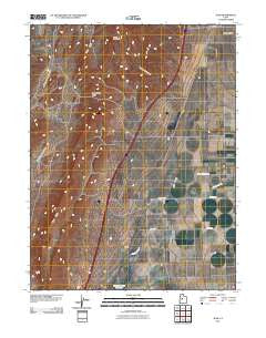 Juab Utah Historical topographic map, 1:24000 scale, 7.5 X 7.5 Minute, Year 2011