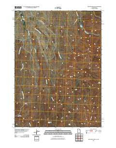 Judd Mountain Utah Historical topographic map, 1:24000 scale, 7.5 X 7.5 Minute, Year 2011
