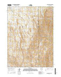 Judd Mountain Utah Current topographic map, 1:24000 scale, 7.5 X 7.5 Minute, Year 2017